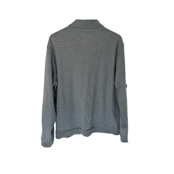 John Ashworth Co. Link Soul Men's Gray Half Zip Golf Pullover Shirt Large - Picture 7 of 10